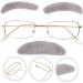 Buy Frcolor 1 Set of False Facial Hair - Mustache Eyebrows & Beard for Halloween Costumes - Realistic Gray Old Man Glasses - Perfect for International Shipping - Buy Online on GoSupps.com