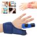 OKJHFD Adjustable Finger Splint - Universal Thumb & Multi-Finger Brace for Fractures Stiffness & Sprains - Left Hand Support - Buy Online on GoSupps.com