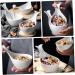 Alipis Sauce Dish Food Tray Jewelry Tray Tea Creamer Pitcher Fruit Tray Dip Bowls Sauce Bowl re-usable 17.00X11.00X6.00CM White - Buy Online on GoSupps.com
