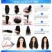 24 Inch Brazilian Virgin Deep Wave Lace Front Wig for Black Women - 180% Density, Pre Plucked with Baby Hair, Natural Color - 4x4 Closure - Buy Online on GoSupps.com