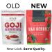 Viva Naturals Organic Dried Goji Berries - Non-GMO, Vegan, 1 lb | Perfect for Baking & Healthy Snacks - Buy Online on GoSupps.com