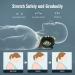 Neck Stretcher for Pain Relief - Cervical Traction Device Pillow for Muscle Relaxation and TMJ Pain Relief in Black - Buy Online on GoSupps.com