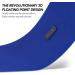 JELS Extra Thick 10MM Yoga Mat - Ergonomic 3D Non Slip Design - SGS Certified TPE Material - For Men and Women - Includes Carrying Strap - Ideal for Yoga, Pilates, and Floor Workouts - 72x26 - Blue - Buy Online on GoSupps.com