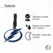 Tampa Bay Lightning NHL PVC Luggage Tag - Official Team Merchandise - Buy Online on GoSupps.com