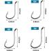 Octopus Baitholder Fishing Hooks 100pcs | Sharp Barbed Beak Fish Hooks | High Carbon Steel Circle Jig Hook | Sizes 8- 6/0 - Buy Online on GoSupps.com