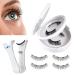 Magnetic Eyelashes with Applicator Natural Look Magnetic Lashes False Eyelashes Magnetic with Application Tool No Glue Needed Magnetic Lashes Clear Lash Band Eyelashes