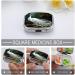 White Peacock Print Pill Box | 2 Compartment Portable Medicine Organizer | Decorative Metal Pill Case for Pocket & Purse - Buy Online on GoSupps.com