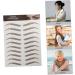 FOYTOKI 9 sheets Shaping Temporary Hairlike Imitation Artificial Transfers Eyebrow Stickers Tattoos False - Buy Online on GoSupps.com