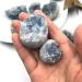1pc Natural Blue Celestite Quartz Crystals Cluster Stones Home Room Decoration Druzy Geode Christmas Decor Component 1pc 3-5cm random - Buy Online on GoSupps.com