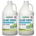 Pure Aloe Vera Juice Unflavored Cold-Processed - 99.7% Organic Aloe Vera Inner Fillet from Fresh Texas Leaves Supports Digestive Comfort & Natural Wellness 64 fl oz (Pack of 2) Unflavoured 64 Fl Oz (Pack of 2)