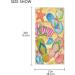 Vdsrup Beach Flip Flops Hand Towels - Summer Seashell Starfish Design - Soft Kitchen Tea Towel - 16 X 30 in - Housewarming Gift - Buy Online on GoSupps.com