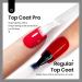 Beetles Glossy Gel Top Coat No Wipe - Clear Long-Lasting Nail Polish for DIY Gel Nails | 0.51 Fl Oz - Buy Online on GoSupps.com