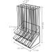 Miniature Golf Ball Holder - Black Metal Rack w/ 90 Capacity | MyGift Display Dispenser - Buy Online on GoSupps.com