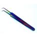 Stainless Steel 3D 5D 6D Volume Eyelash Extension Tweezers - Fine Point, Right Angled 90 Degree Plasma Coated - Buy Online on GoSupps.com
