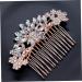 Angoily 1pc Hair Combs Hair Accessory for Women Rhinestone Headpiece Rhinestone Hair Clip Bridal Headpiece Comb Leg Garters for Thigh Accessories Korean Version Bride - Buy Online on GoSupps.com