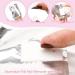 G2PLUS Gel Nail Remover Foils - 100PCS Nail Foil Removal Wraps - Silver - Buy Online on GoSupps.com