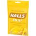 HALLS Relief Honey Lemon Flavor Cough Drops - 30 Count Bag - Buy Online on GoSupps.com