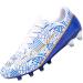 CSGKAG soccer shoes men training shoes professional stollen spikes club young artificial turf soccer shoes outdoor sport football shoes 45 EU white