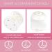 MEKK Mini UV Gel Nail Lamp 18W LCD Type-C Professional Nail Dryer - White - Buy Online on GoSupps.com