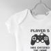 Hippowarehouse Player 5 Game Baby Vest Bodysuit - Short Sleeve for Boys and Girls - Buy Online on GoSupps.com