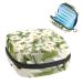 Beautiful Chamomiles Sanitary Napkin Storage Bag Feminine Menstrual Cup Pouches Nursing Pad Holder Tampon Bags Portable Period Bag for Women Teen Girls 1Pcs Multi-colored 14