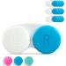 Buy Tampen Contact Lens Container Set - 12 Pieces for On-the-Go Hygiene | Year s Supply - Blue - Buy Online on GoSupps.com