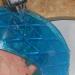 Kindax Gel Toilet Seat Cushion - Portable and Washable Cover (Blue) - Buy Online on GoSupps.com