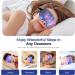 Premium Silk Eye Mask for Sleeping - 100% Pure Silk Adjustable Strap Ultra Comfortable Sleep Blindfold for Men & Women - Starry Sky Design - Buy Online on GoSupps.com
