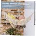 Magiclulu Yoga Ball Stand & Plush Toy Hammock - White Cotton Network for Kids' Storage & Play - Buy Online on GoSupps.com