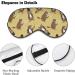 Lovely Marmot Gentlemen Sleep Mask - Adjustable Eye Cover for Sleeping & Travel - Blocks Light for Men and Women - Buy Online on GoSupps.com