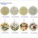 Bonroy 4 Sets Embroidery Kit for Beginners - Art Craft Sewing with Hoops, Patterns & Threads - Buy Online on GoSupps.com