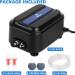 Fishkeeper Quiet Air Pump for Aquariums | 2.5W 5W 8W Models for Tanks up to 570L | 500LPH Max Air Flow - Buy Online on GoSupps.com