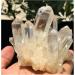 Crystal Rough Natural Crystal Rough 200g-350g Rare Beautiful White Flame Aura Quartz Crystal Cluster Specimen Home Decoration - Buy Online on GoSupps.com
