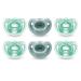 NUK Comfy Pacifiers 0-6 Months 6 Pack
