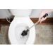 ToiletShroom Plunger & Squeegee Clog Remover | Stainless Steel Handle | Drain Cleaner Tool | Bathroom Dredge | Black - Buy Online on GoSupps.com