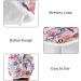 Flower Print Dry Hair Cap Set - 2 Piece Quick Drying Towel & Button Headband | Super Absorbent & Comfortable for All Hair Types - Buy Online on GoSupps.com