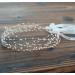BABEYOND Bridal Headpiece Wedding Headband - Pearl Vintage Wedding Hair Bands for Brides with Lace Ribbon (White Beads)