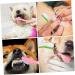 Levemolo 12pcs Double Head Dog Toothbrush Dog Oral Cleaning Toothbrush Cat Toothbrush and Toothpaste Pet Pp - Buy Online on GoSupps.com
