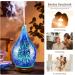 Porseme 100ml Aroma Diffuser & Humidifier - 3D Hand Blister Ultrasound Quiet 7 Color-Changing LEDs BPA Free for Yoga & Spa - Silver - Buy Online on GoSupps.com