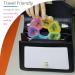 Rainbow Floral Weekly Pill Box - Large 7 Day Organizer for Vitamins and Medications - Buy Online on GoSupps.com