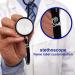 Personalized Handmade Birth Flower Stethoscope Name Tag - Style 5 - Buy Online on GoSupps.com