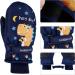 Kids Ski Gloves Mittens Waterproof Winter Warm Snow Gloves for Boys Girls - Dark Blue (2-6 Years) - Buy Online on GoSupps.com