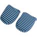 Keenso Reisen Foldable Slippers - Soft Cotton Slide-Resistant Indoor & Travel Slippers for Men | Portable & Reusable Light Blue Stripes - Buy Online on GoSupps.com