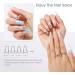 ROSALIND Clear Acrylic Poly Extension Gel Poly Nail Gel for Nail Art Decoration Nail Thickening Extension Easy to DIY at Home Need UV Lamp - Buy Online on GoSupps.com