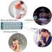 Vinteam Acupressure Set - Self-Healing Massage Mat Neck Pillow Transport Bag & Massage Ball | Acupuncture Kit for Men & Women - Buy Online on GoSupps.com