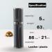 BRARIOS Perfume Atomiser Refillable Travel Size Portable Atomiser Spray Mini Empty Perfume Bottle Leak Proof Cologne Dispenser for Women and Men 5ml (Black(BK)) - Buy Online on GoSupps.com