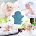 Toddler Bath Mittens - Plush Children's Toiletries Set Infant Shower Range | 9.84x5.51x0.39In Helps Wash Sensitive Skin Fun Bath Time Adorable - Buy Online on GoSupps.com