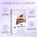 LaWink Mouth Waxing Kit - 20 Strips for Eyebrow Hair Removal with Calming Oil Wipes - Buy Online on GoSupps.com