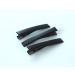 ALL in ONE 50pcs Small Size Hair Clip for adults DIY (35MM/1.37  Black Flat Alligator Clips)