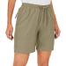 Asfixiado Women's Quick Dry Hiking Cargo Shorts - X-Large Khaki | Lightweight Summer Shorts for Outdoor Travel with Zipper Pockets - Buy Online on GoSupps.com